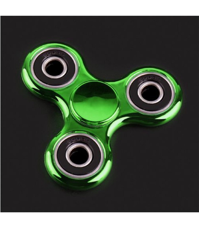 Fidgetspinner "old but gold" i olika nyanser.