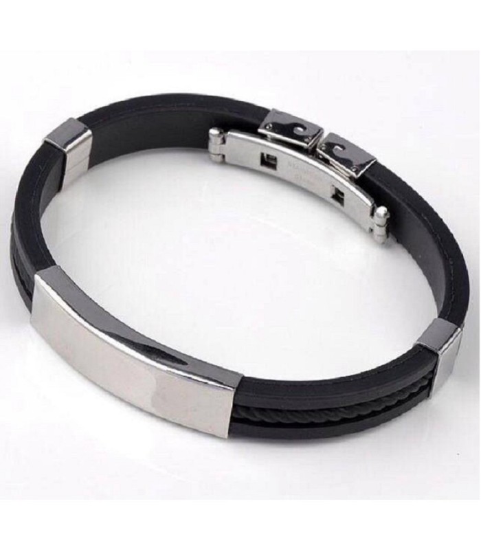 Armband i slitstark silikon.