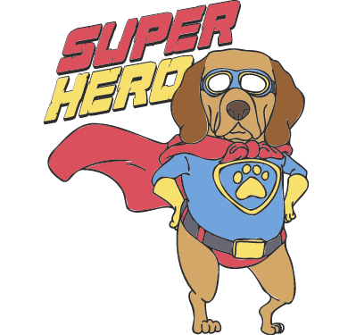 Superman dog of Grovf | Fortis Ut Urso ™