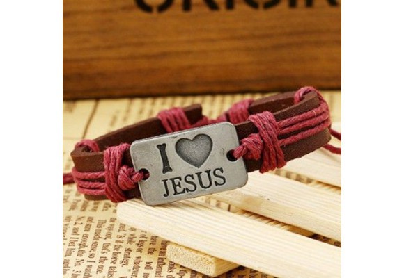 Armband I love Jesus